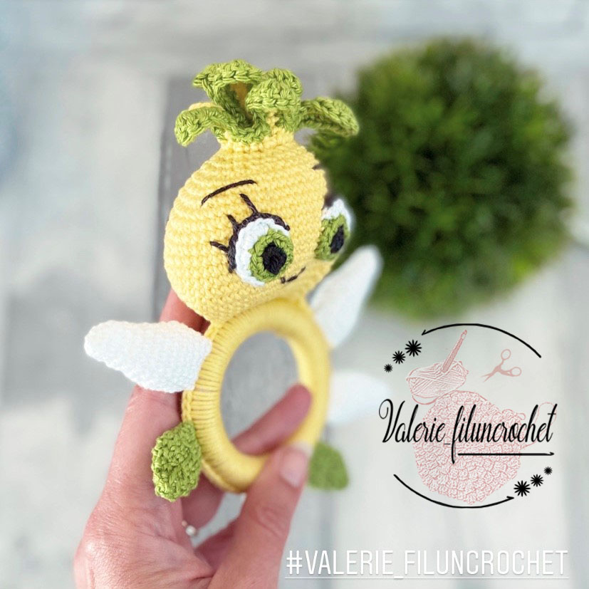 Valerie Fil un Crochet Citron Baby Lumi patron crochet PDF
