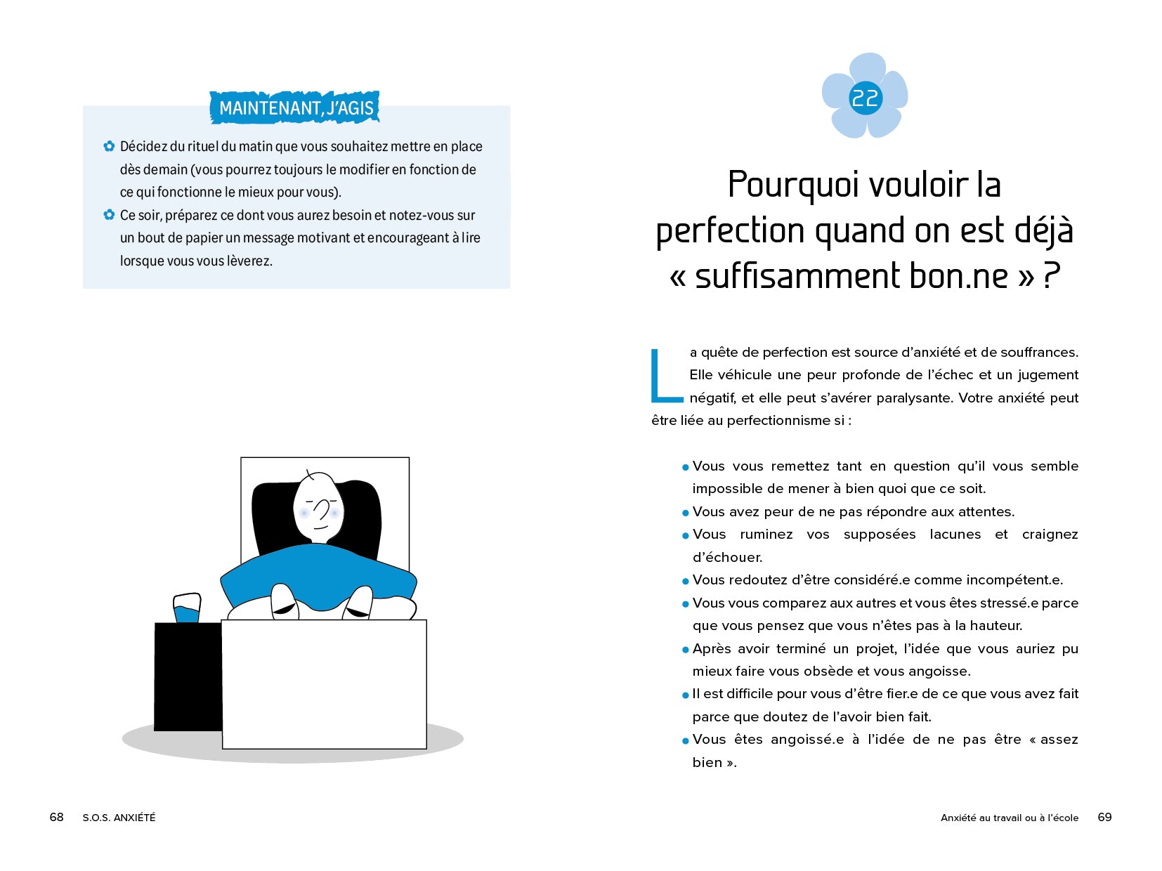 Souccar Editions Cour. asc S.O.S. anxiété livre broché 101 outils