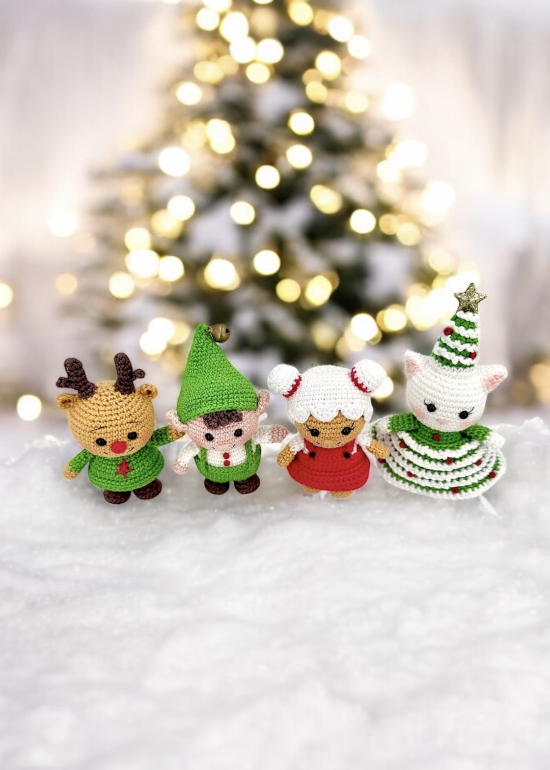 Les Funambules d'Hiver kit crochet + livre amigurumi