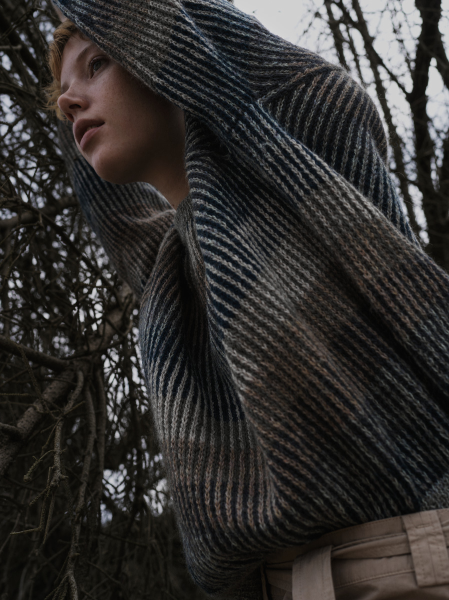 Isager Yarn Kits Jacquard kit tricot pull jacquard
