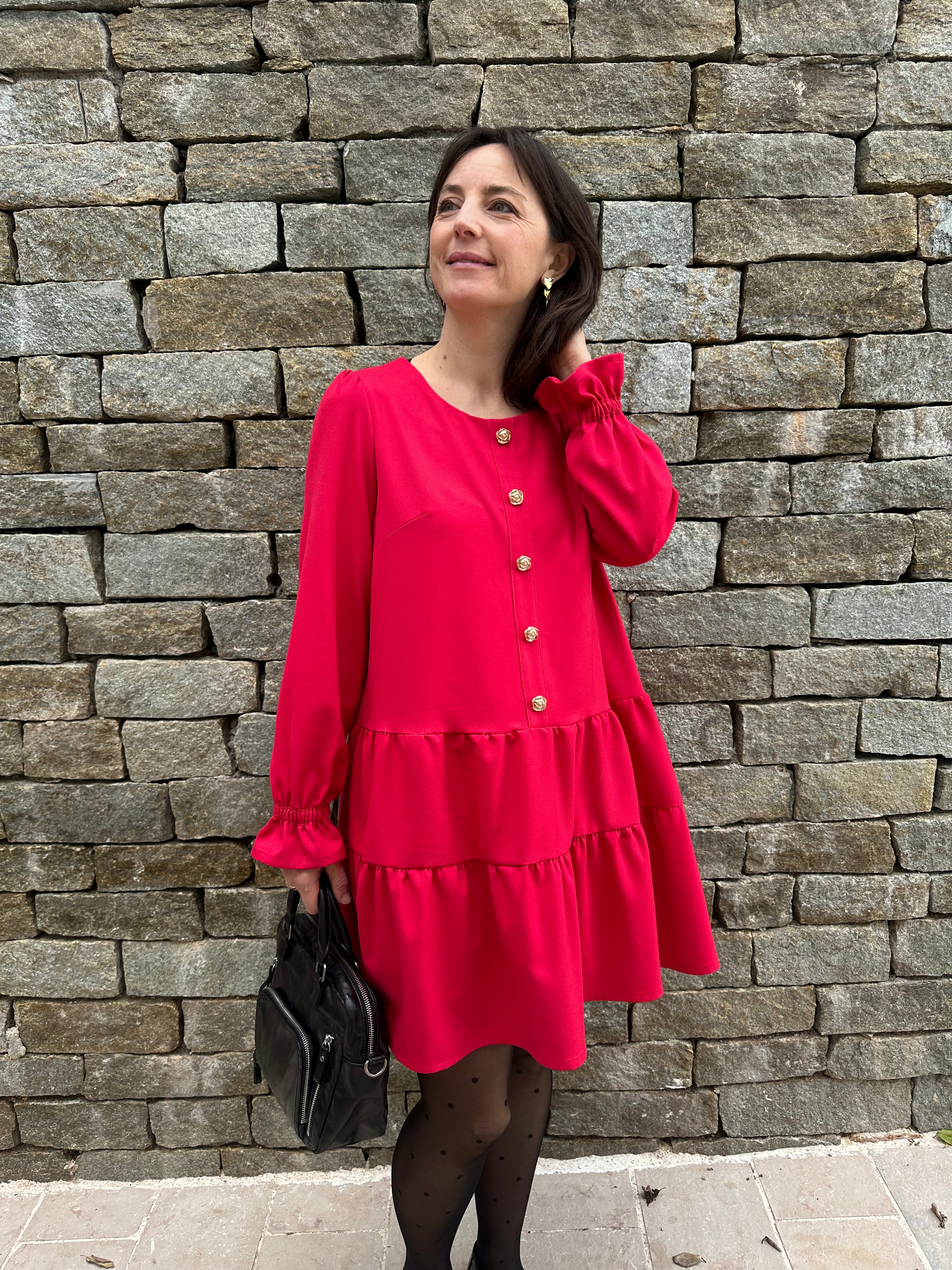 Laeti & Léa Azurée patron couture blouse robe PDF 32-52