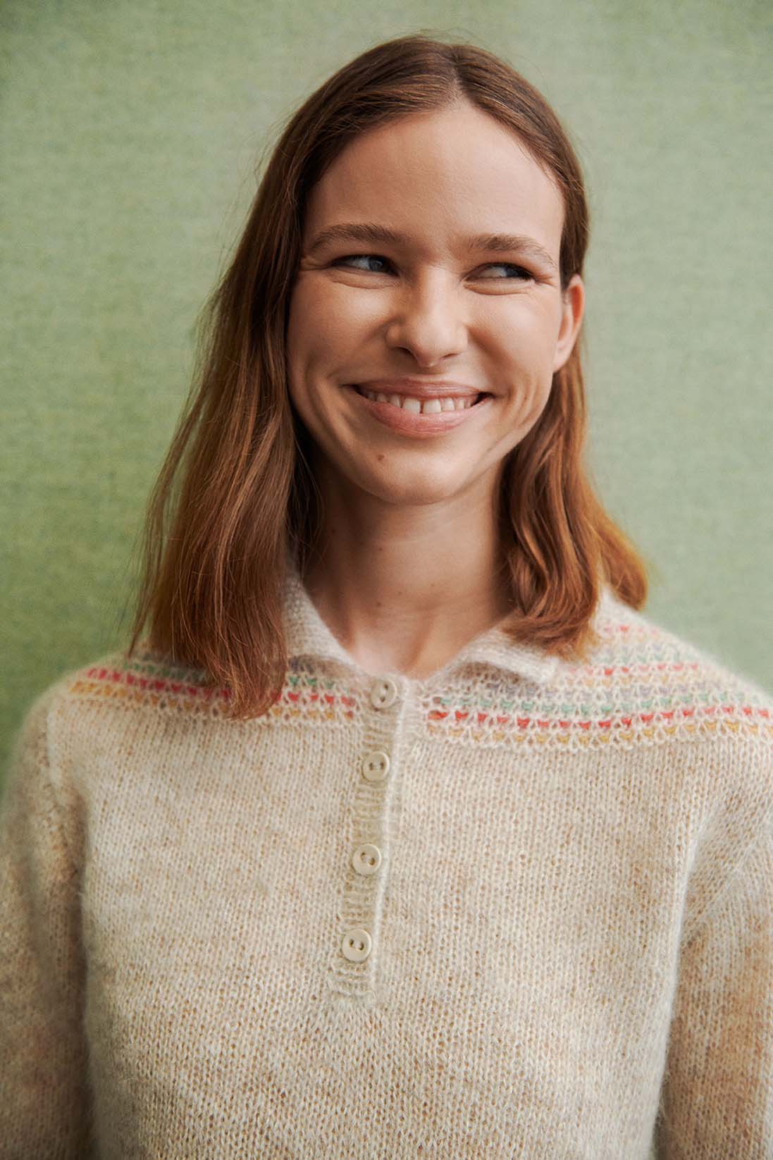 Isager Tove Shirt kit top tricot