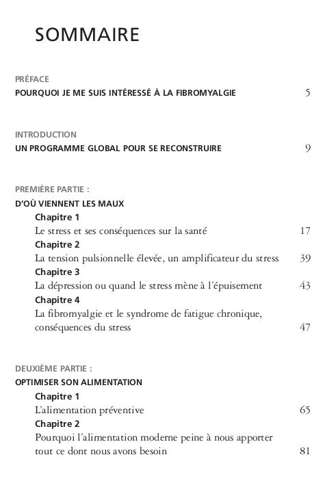 Souccar Fibromyalgie Curtay livre broché douleurs