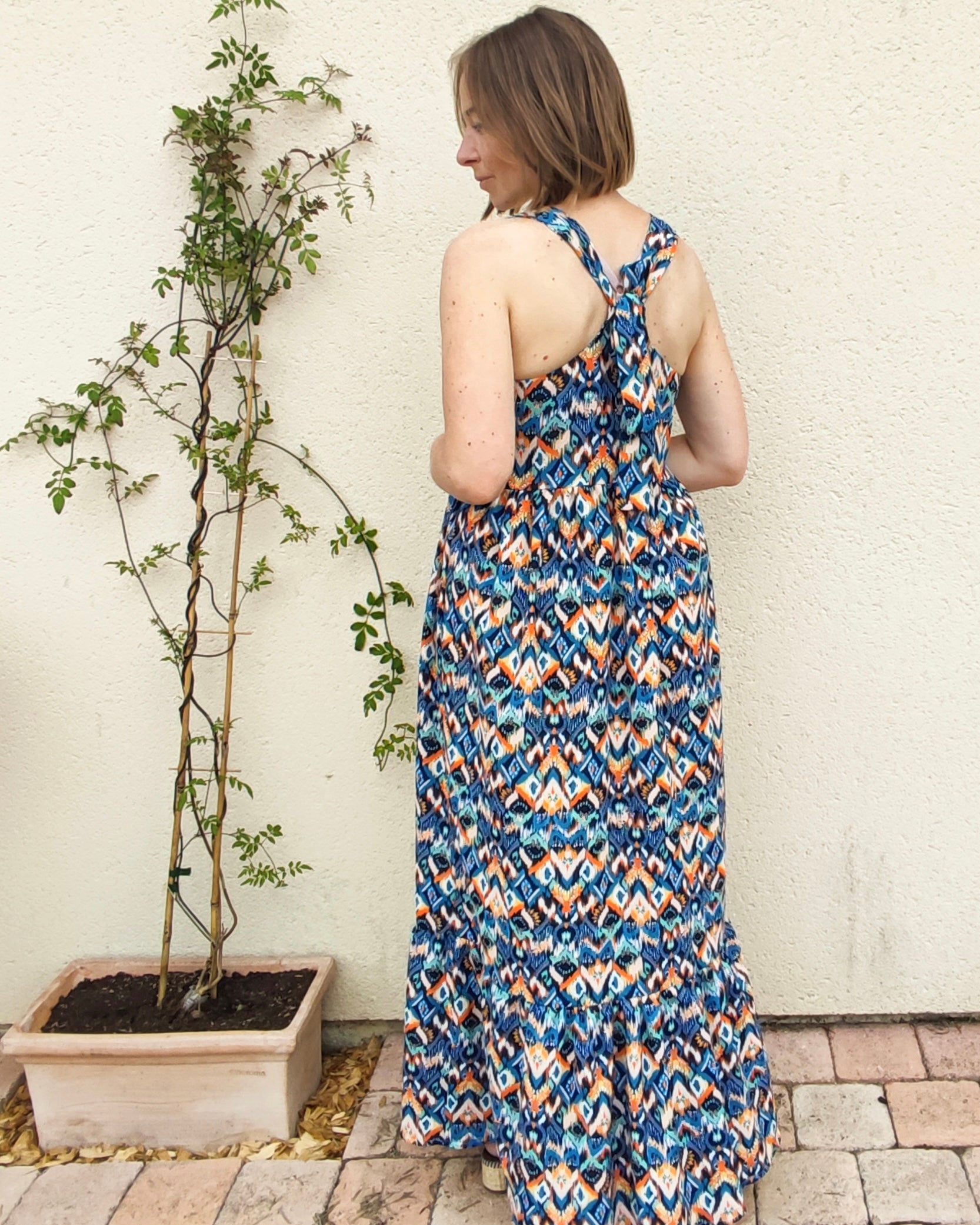 Laeti & Léa Emmelina patron robe top PDF 32-50 décolleté V