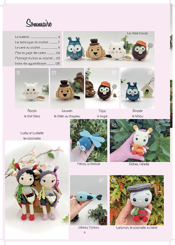 Valerie Fil un Crochet Aurore sur le Jardin livre crochet débutants A4