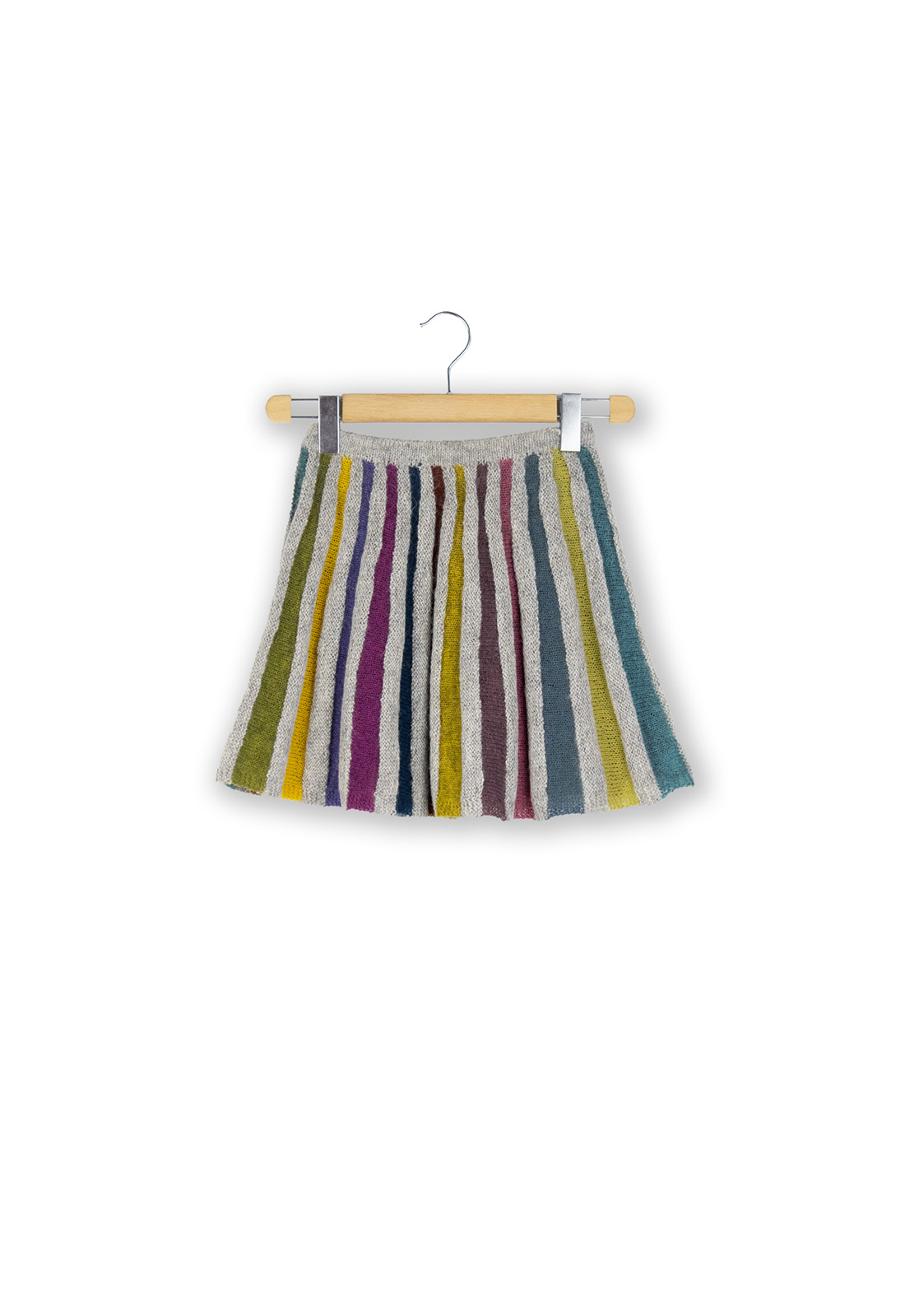 Isager Patterns Polka Skirt patron jupe à tricoter