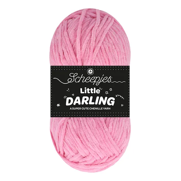 Scheepjes Little Darling 416 fil chenille axolotl doux