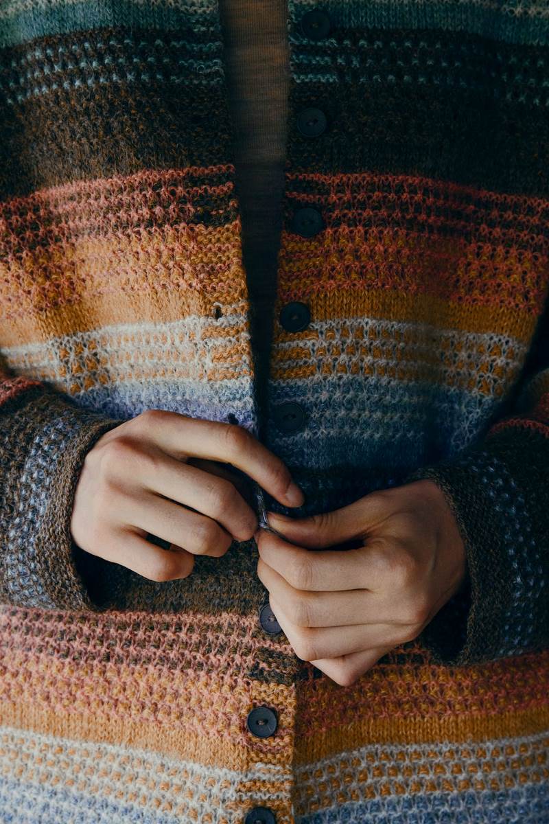 Isager Yarn Kits Kansai Cardigan kit tricot gilet