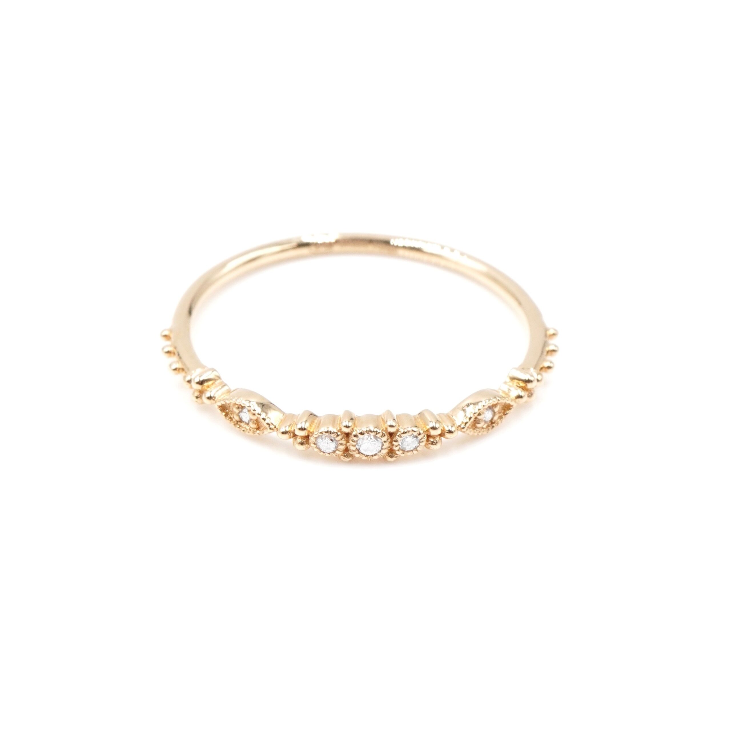 Angèle Brousse Susie Small bague or jaune 18 carats diamants
