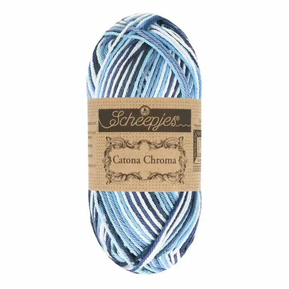 Scheepjes Catona Chroma 014 fil coton dégradé