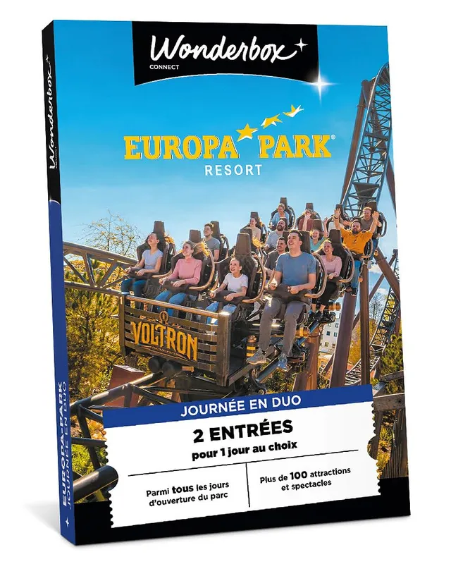 Wonderbox Connect Europa-Park coffret 2 pers 1 jour