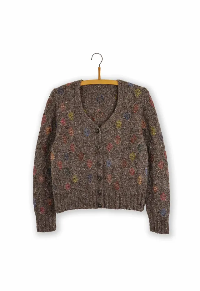 Isager Aronia Cardigan kit tricot gilet laine