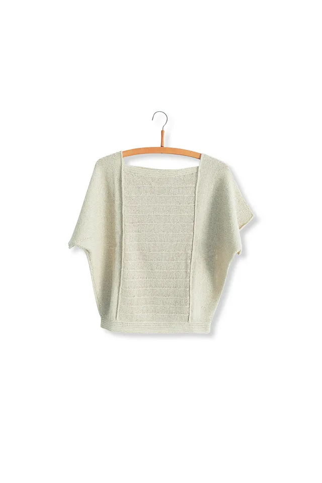 Isager Lemon patron tricot pull femme fiche