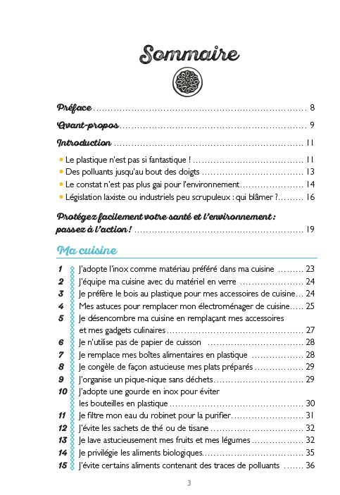 Souccar Zéro plastique zéro toxique livre broché écologie