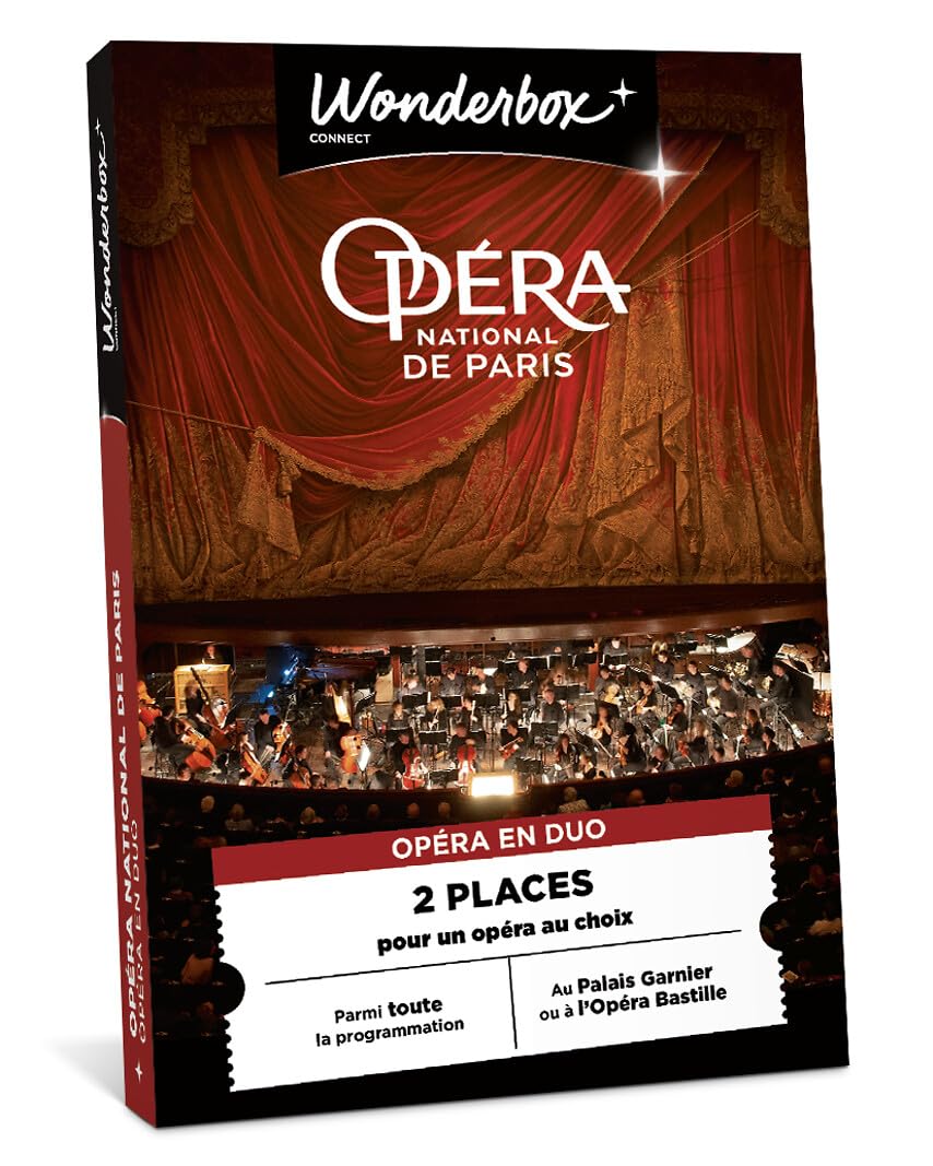Wonderbox Opéra de Paris coffret cadeau 2 personnes