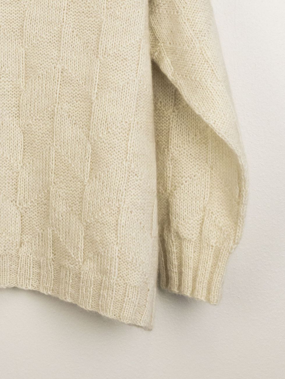 Isager Tuen Sweater kit tricot Kamgarn Mohair