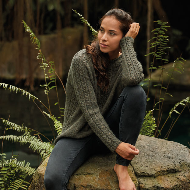 Isager Yarn Kits Mangrove kit tricot pull