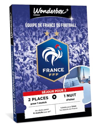 Wonderbox Connect Équipe de France coffret match 2 pers