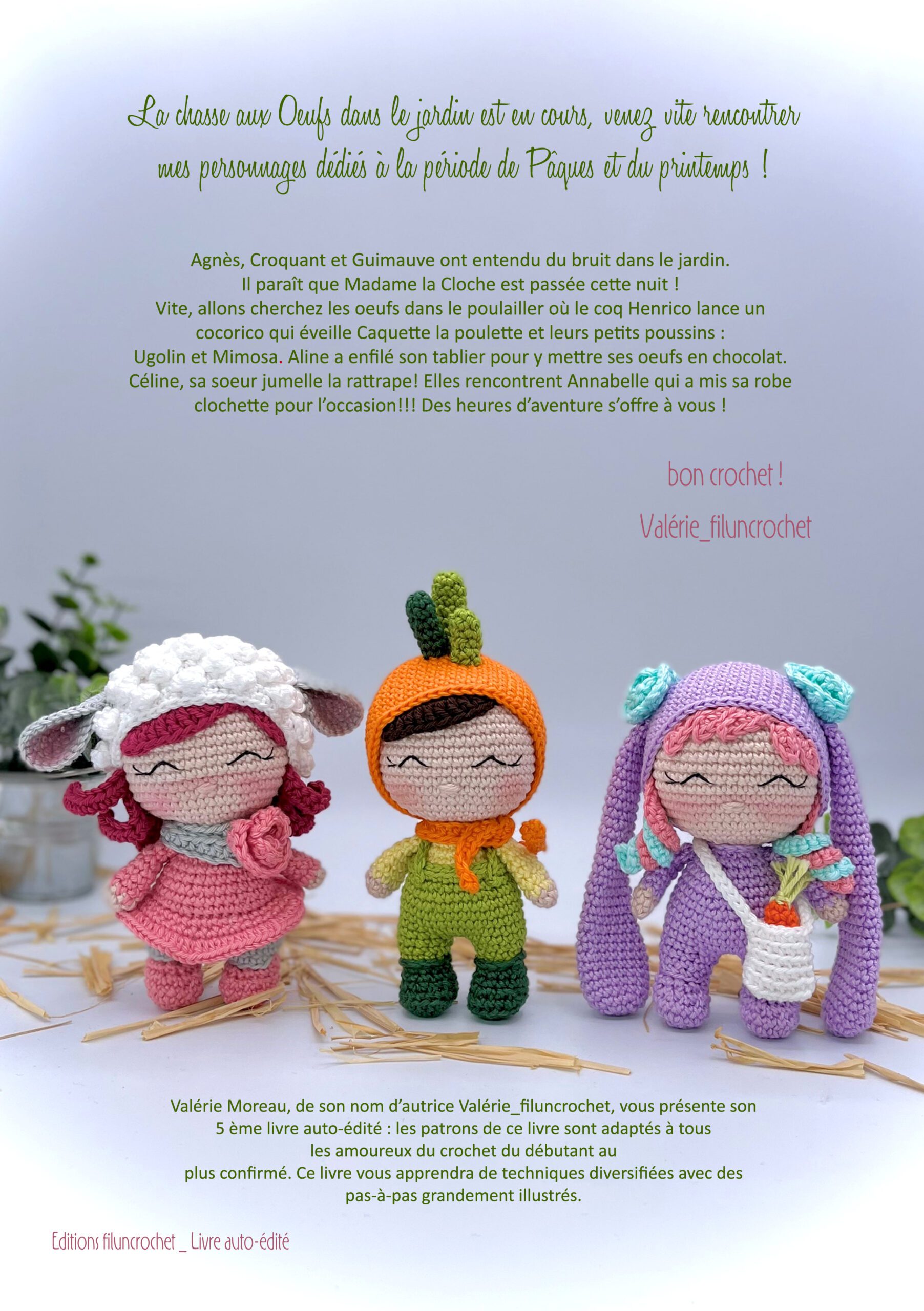 Valerie Fil un Crochet Combo livre fête foraine chasse œufs