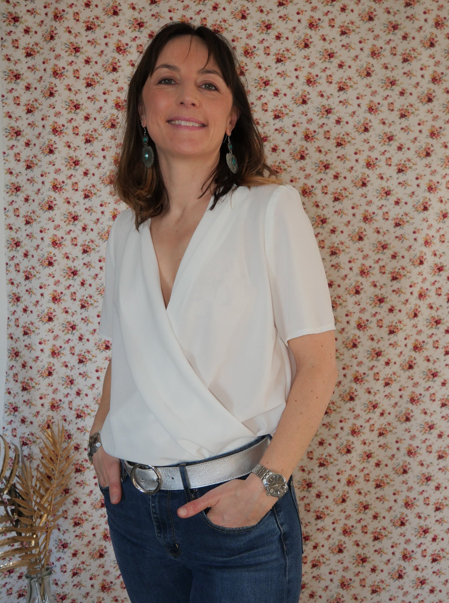 Laeti & Léa Myrtil blouse patron couture femme 34-50 PDF