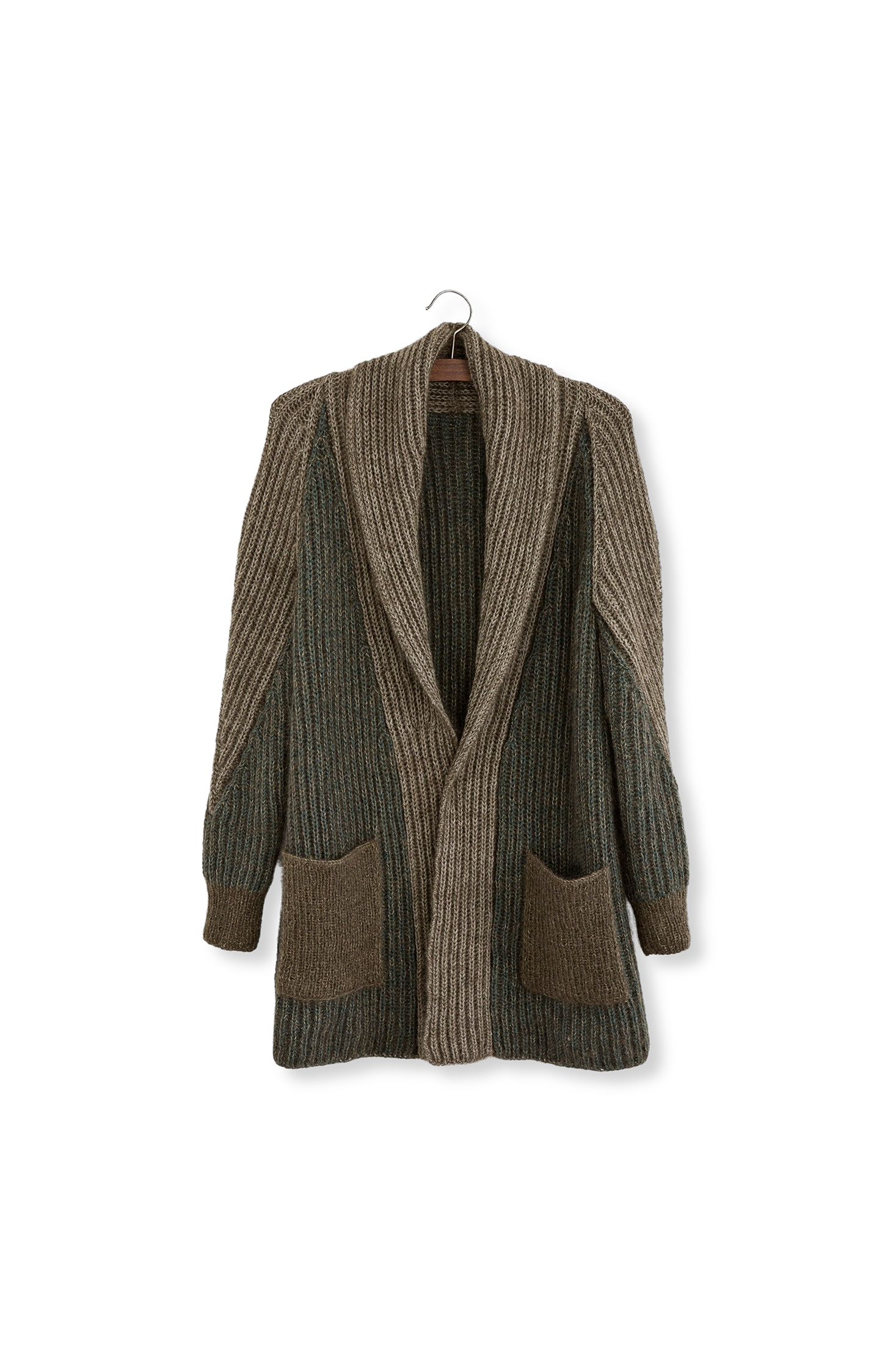 Isager Yarn Kits Lone Cardigan kit gilet laine