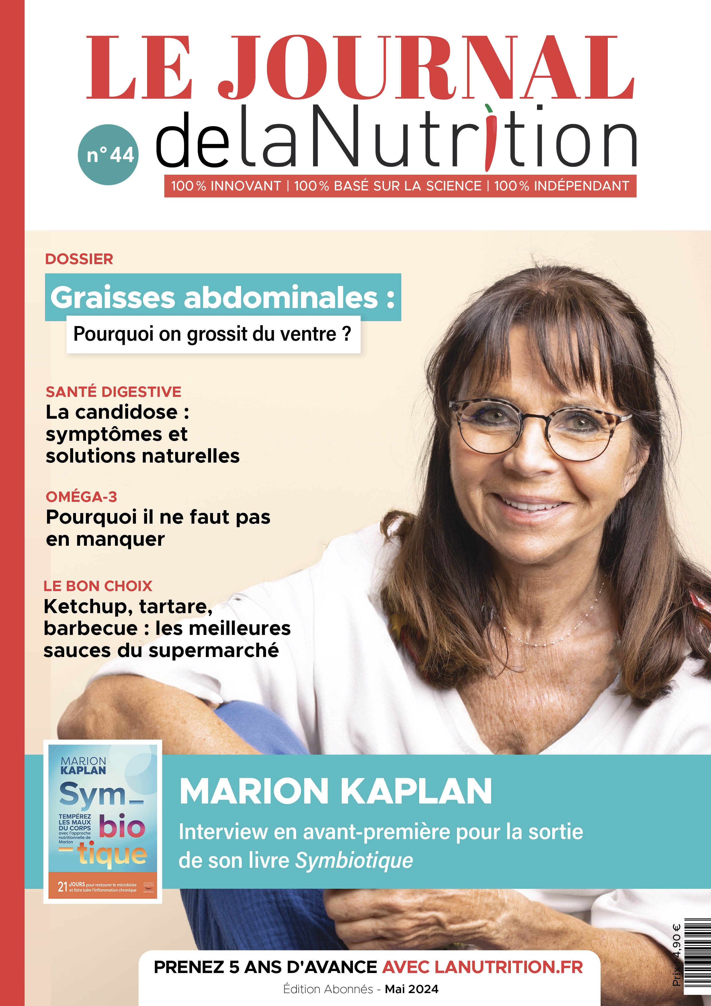 Souccar Editions Le Journal de LaNutrition N°44 Mai 2024 e-magazine pdf
