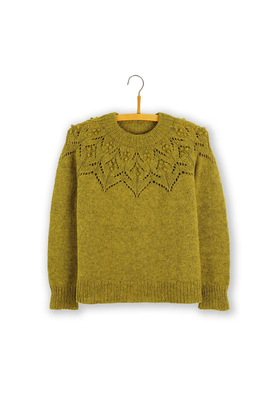 Isager Magnolia Bloom Lite kit tricot pull ajouré