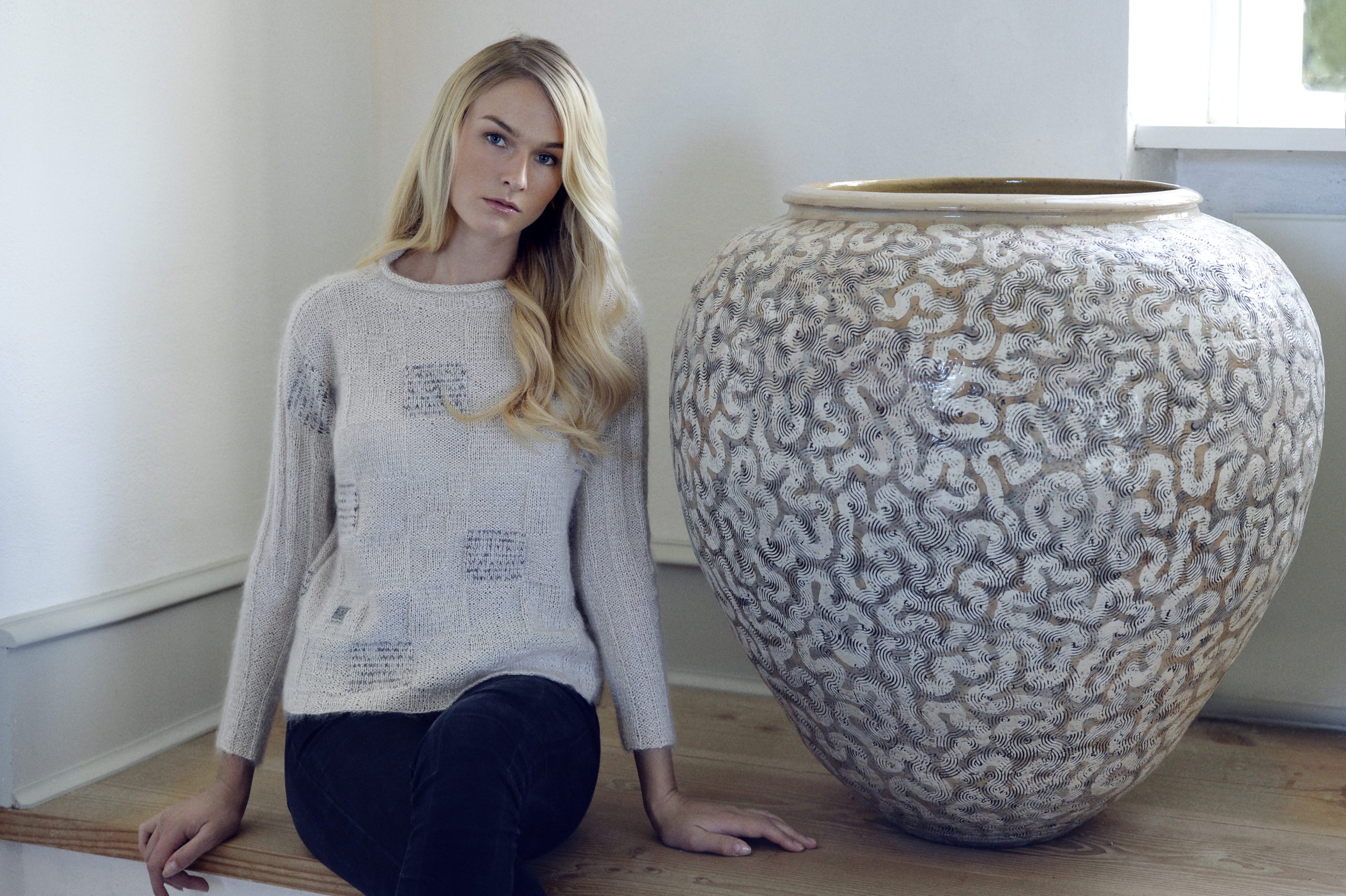 Isager Januar kit tricot laine avec patron