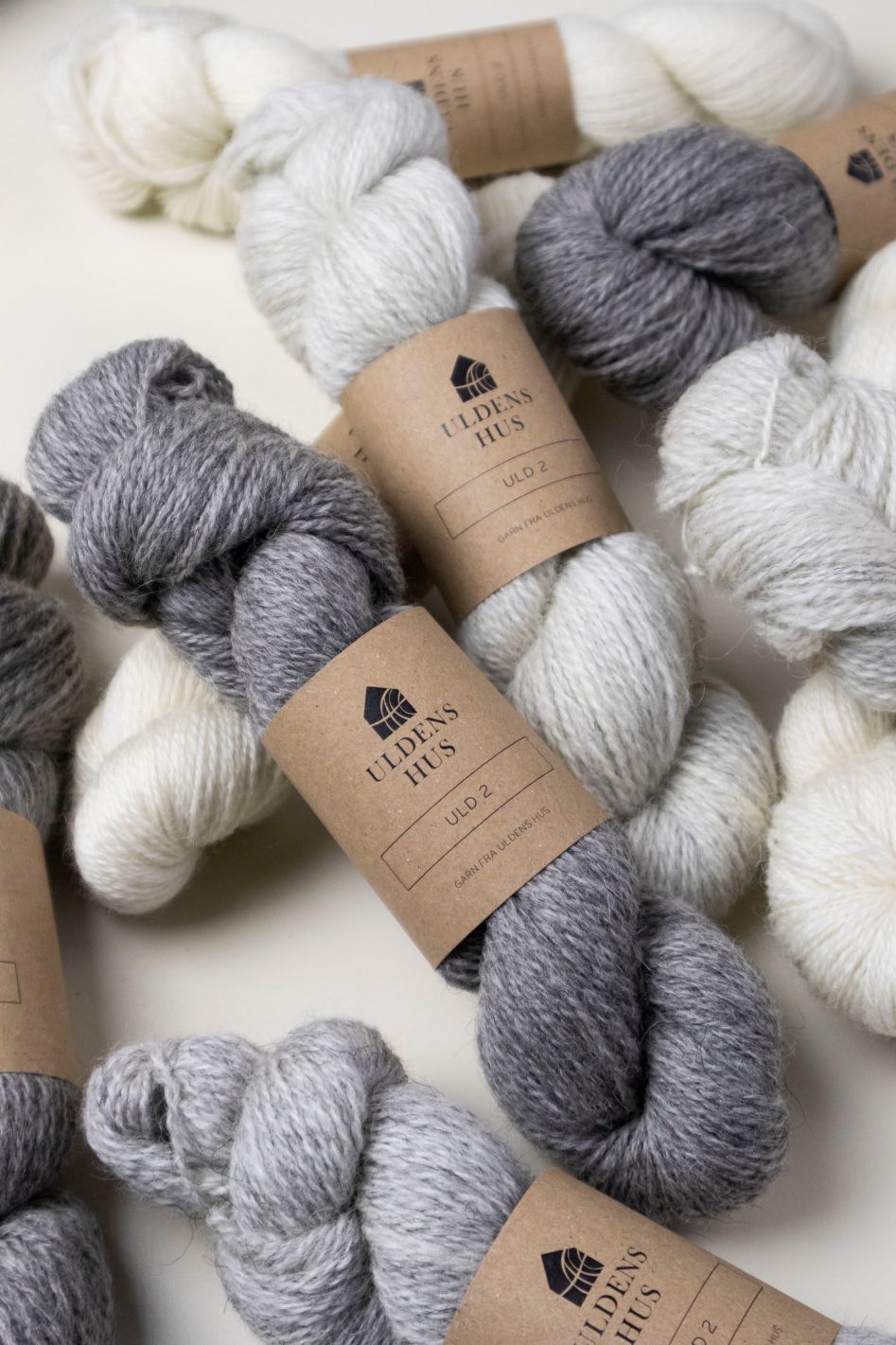 Isager Yarn Uld 2 fil à tricoter pelote laine