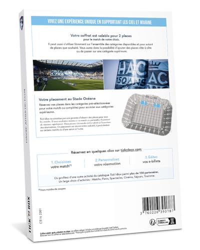 Wonderbox Évènements Sportifs coffret Le Havre AC 2 pers match