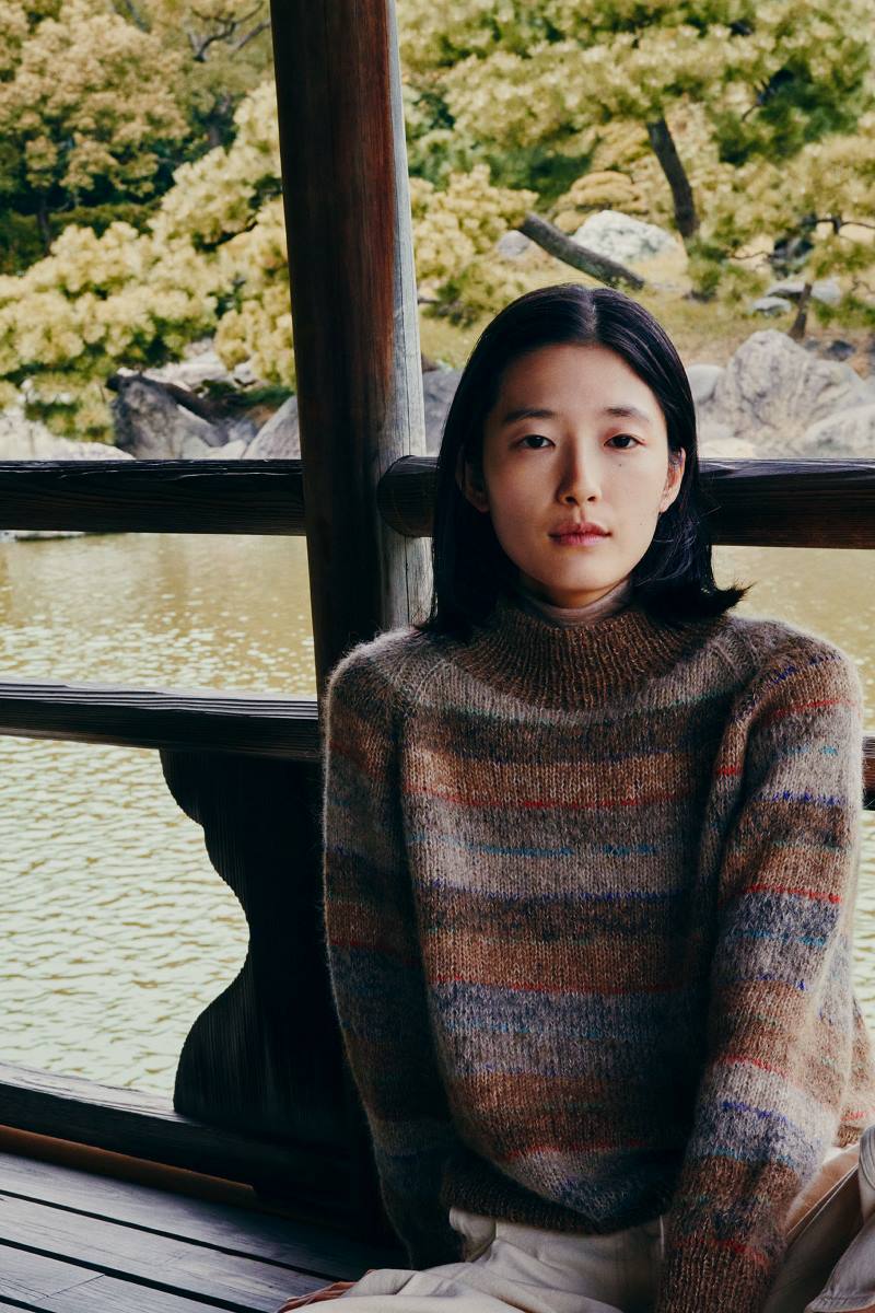 Isager Pottery kit pull sweater à tricoter
