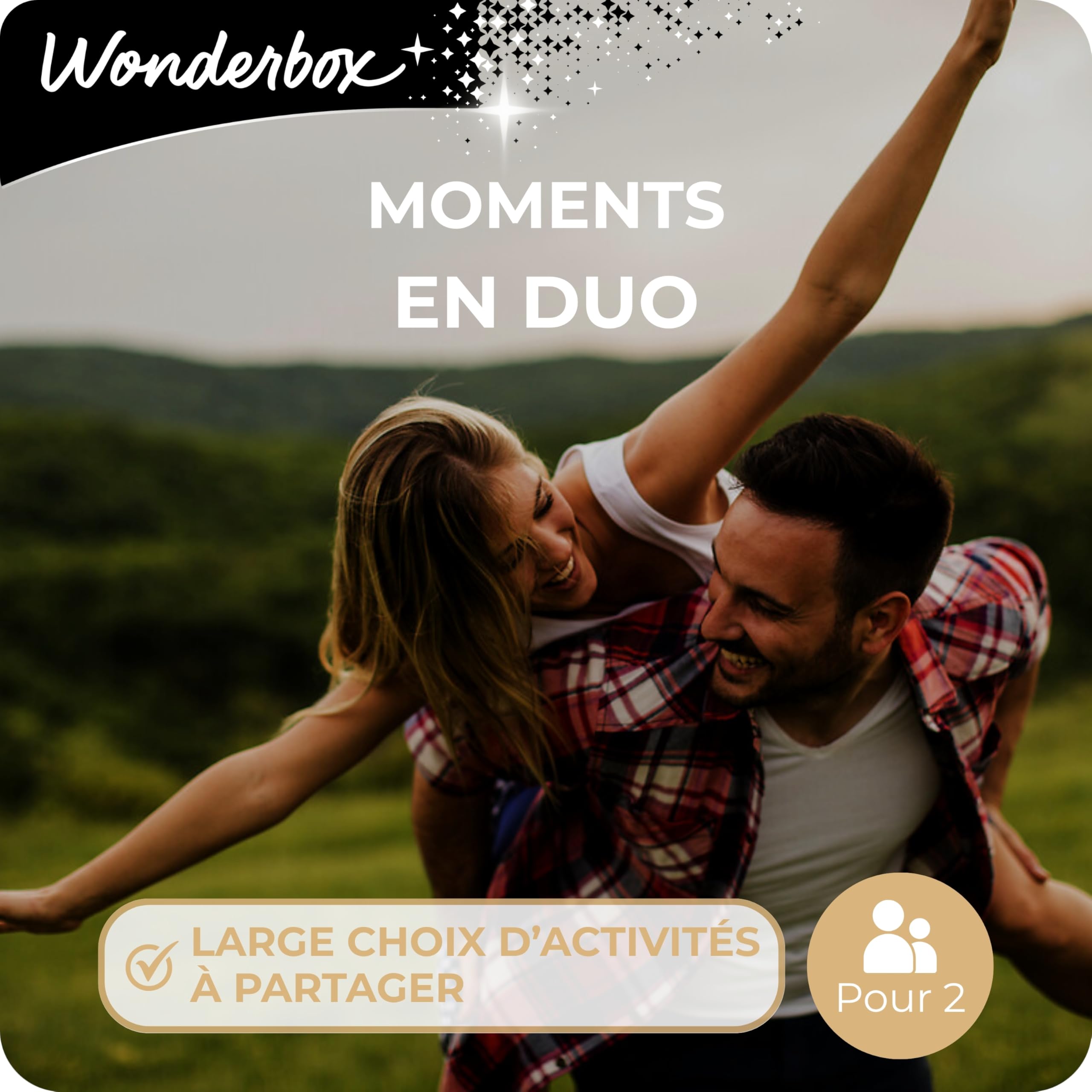 Wonderbox Moments en Duo coffret cadeau 2 pers multi-activités