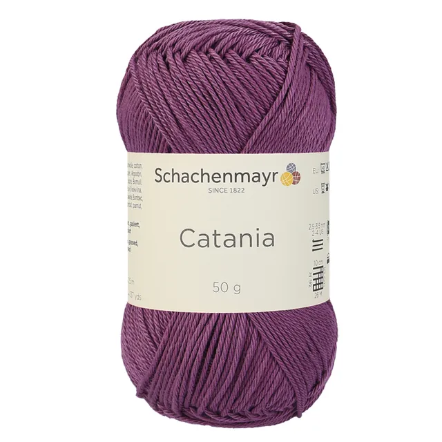 Schachenmayr Catania 0240 Hyazinth fil coton 50g violet