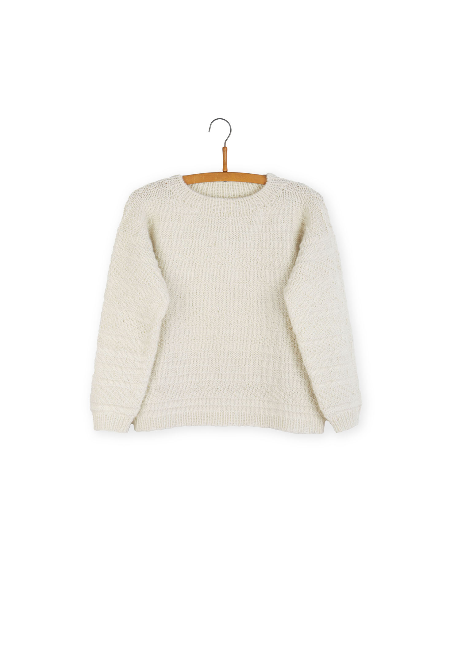 Isager Vendsyssel Sweater kit tricot Kamgarn pull