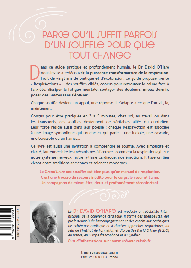 Souccar Le grand livre des souffles livre broché stress