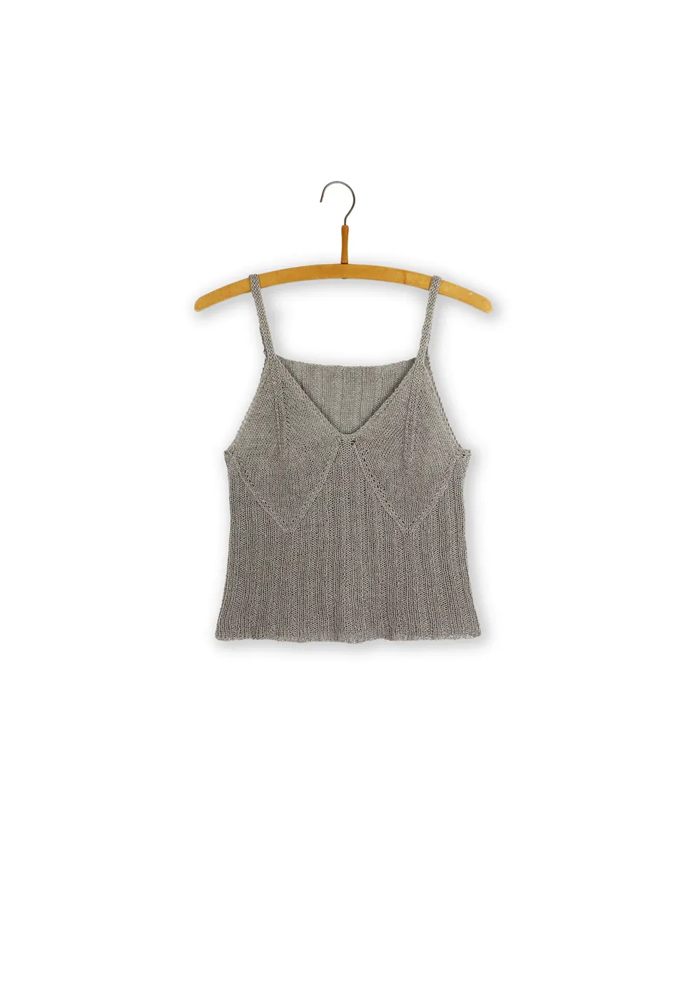 Isager Shell top patron tricot top été