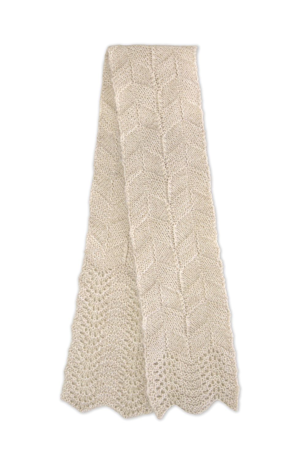 Isager Yarn Kits Fyn Scarf kit tricot écharpe laine