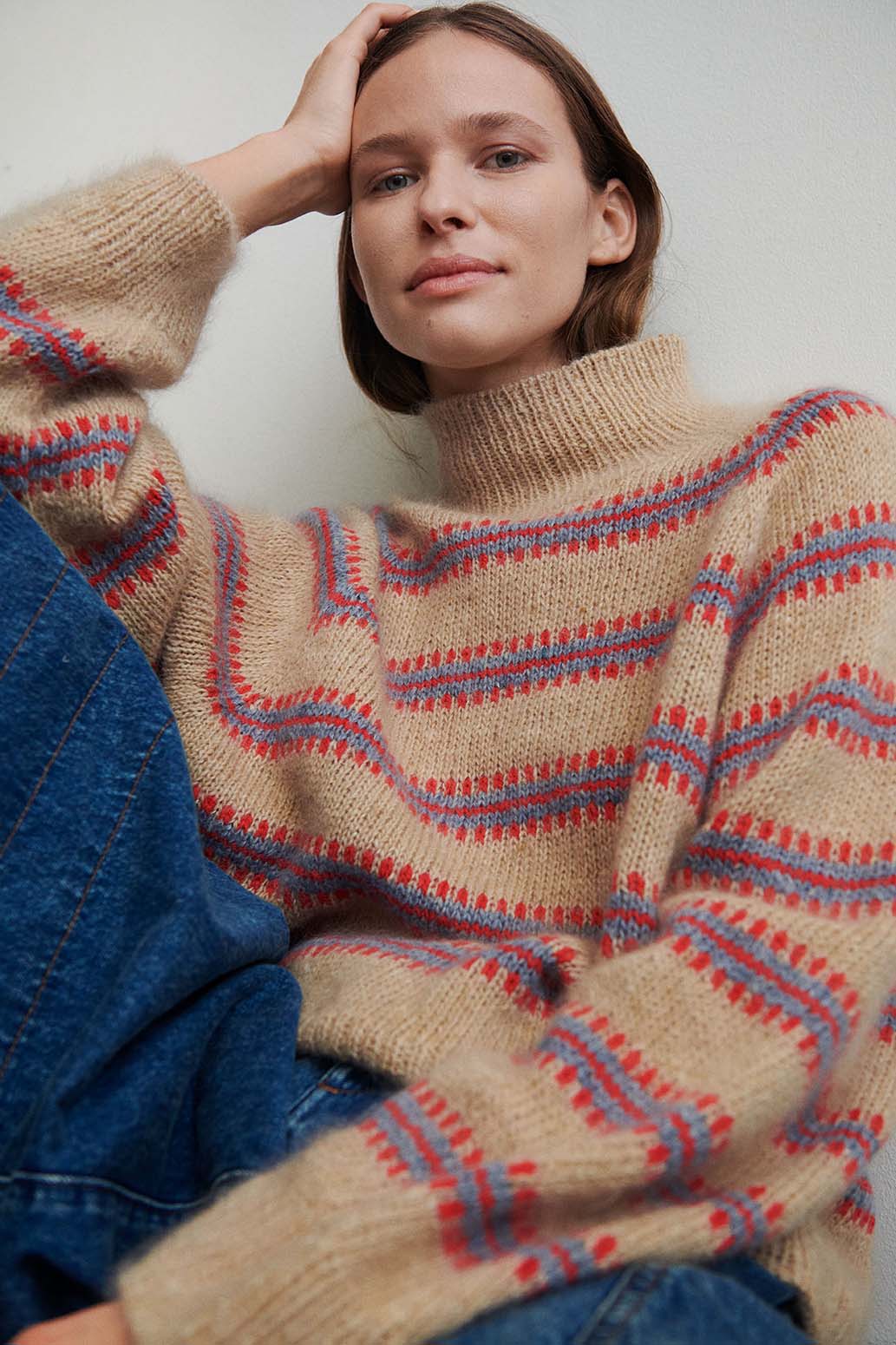 Isager Yarn Kits Norma sweater kit tricot pull