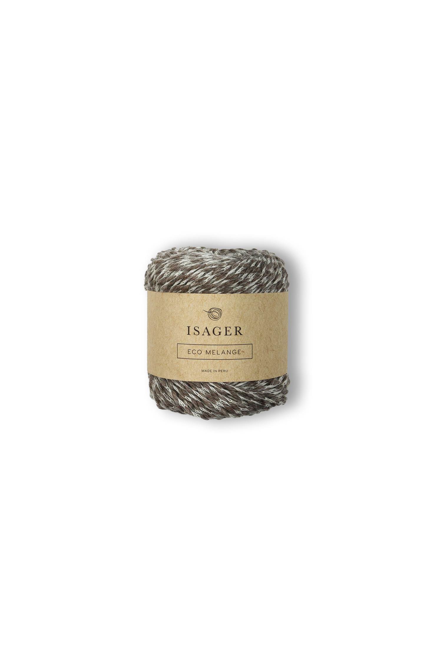 Isager Eco Melange fil à tricoter pelote laine