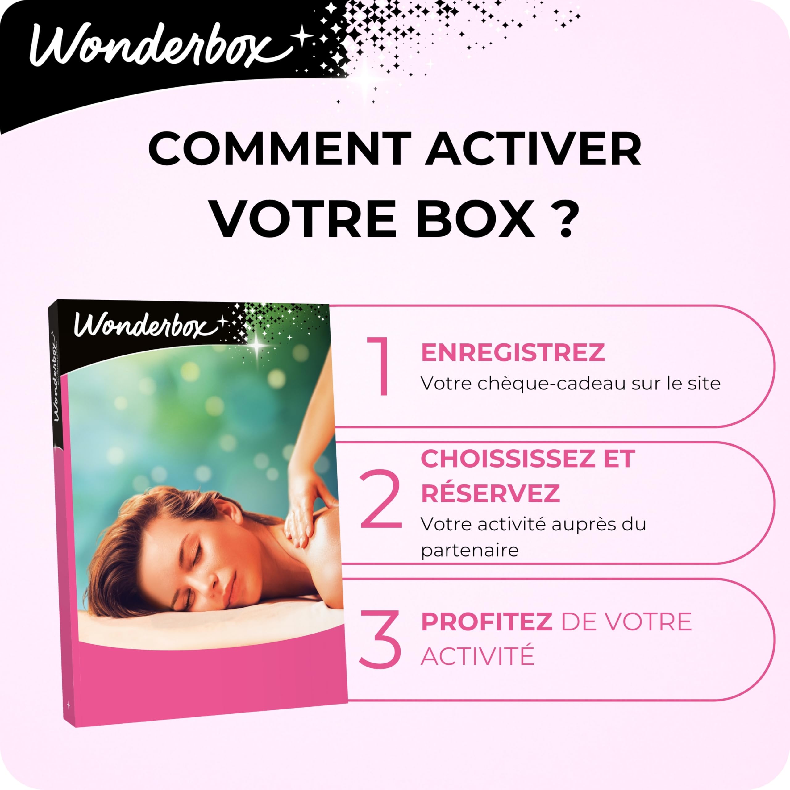 Wonderbox Spa En Duo coffret cadeau 2 personnes soin 2h30