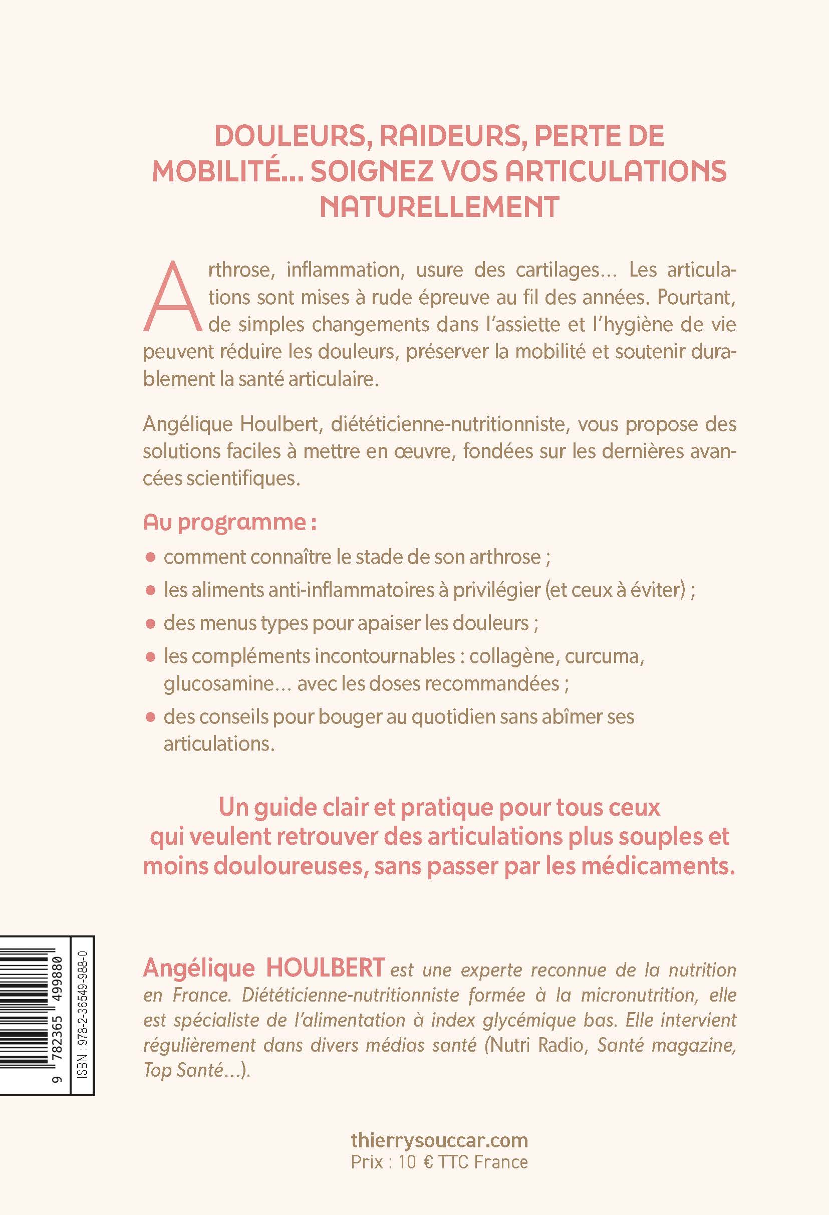 Souccar Guide pratique Nutri Arthrose livre broché articulations