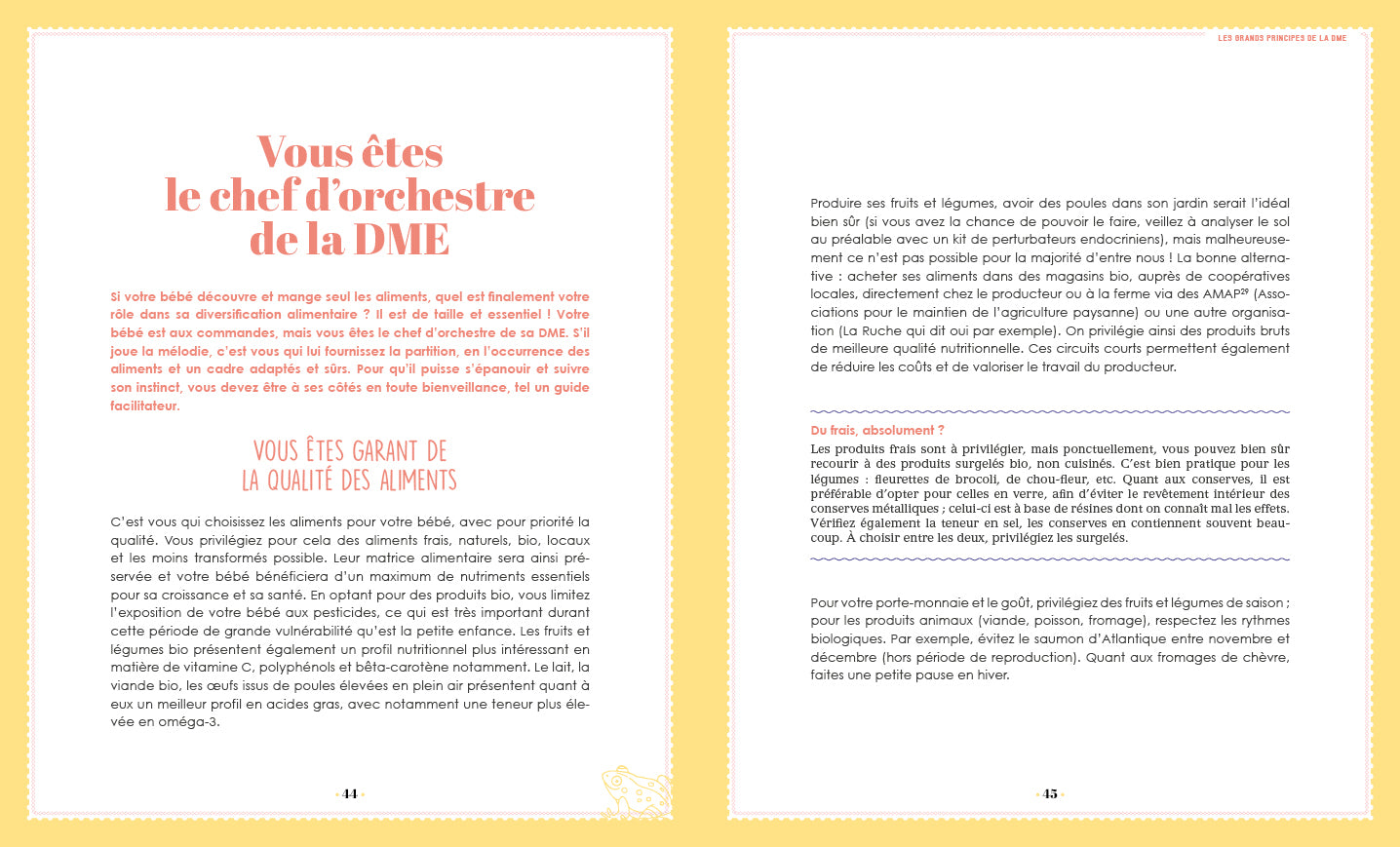 Souccar Editions Guide pratique Grand livre DME bébé broché