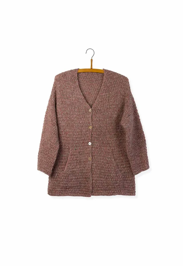 Isager Nellike kit tricot pull laine