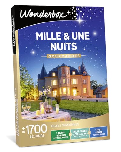 Wonderbox Séjour & Week-end Mille et Une Nuits coffret cadeau 2 pers