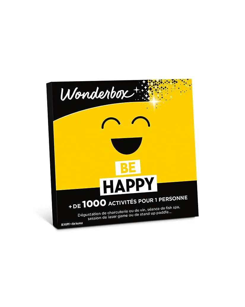 Wonderbox Be Happy coffret cadeau 1 personne multi-activités