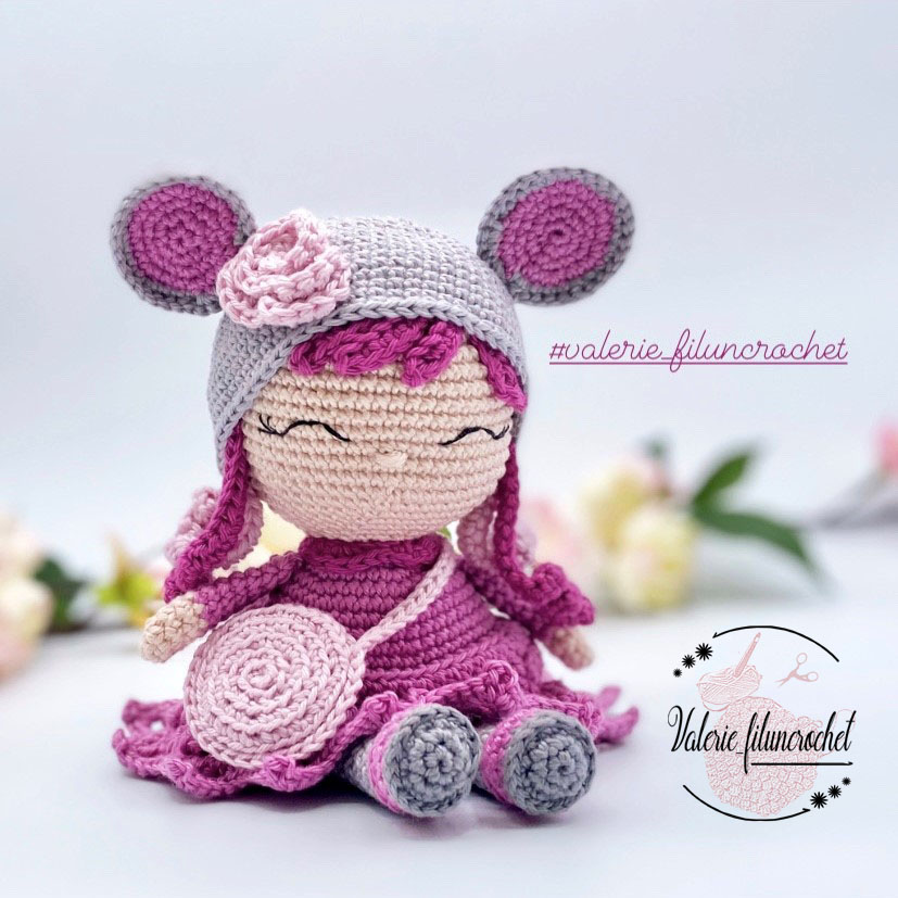 Valerie Fil Un Crochet Charlotte patron souris des dents