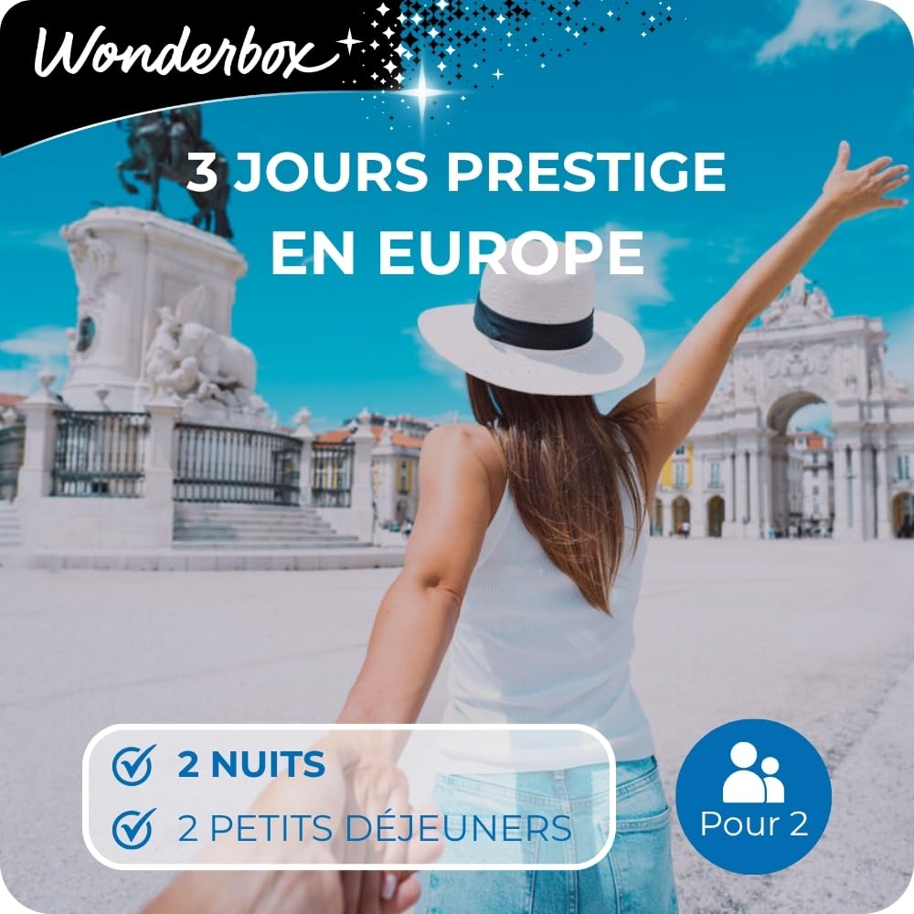 Wonderbox Séjour & Week-end 3 Jours Prestige coffret 2 pers