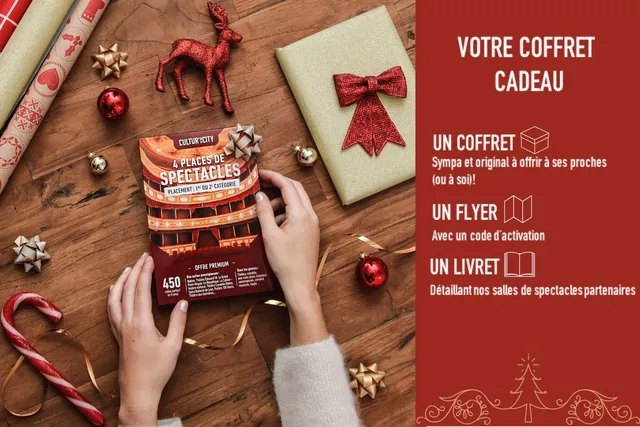 Cultur'In The City Premium coffret spectacle 10 places théâtre