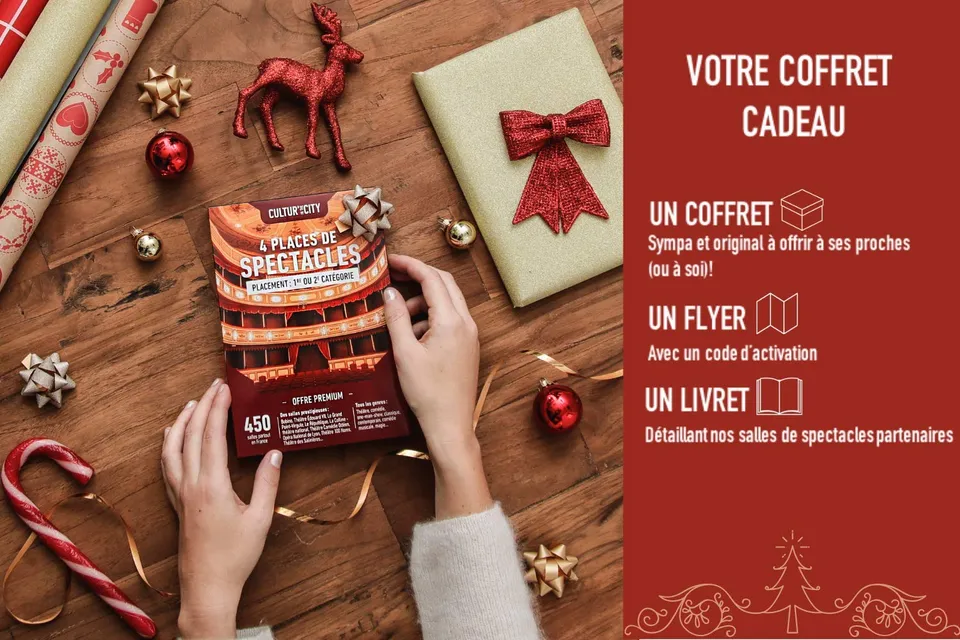 Cultur'In The City Premium coffret spectacle 10 places théâtre