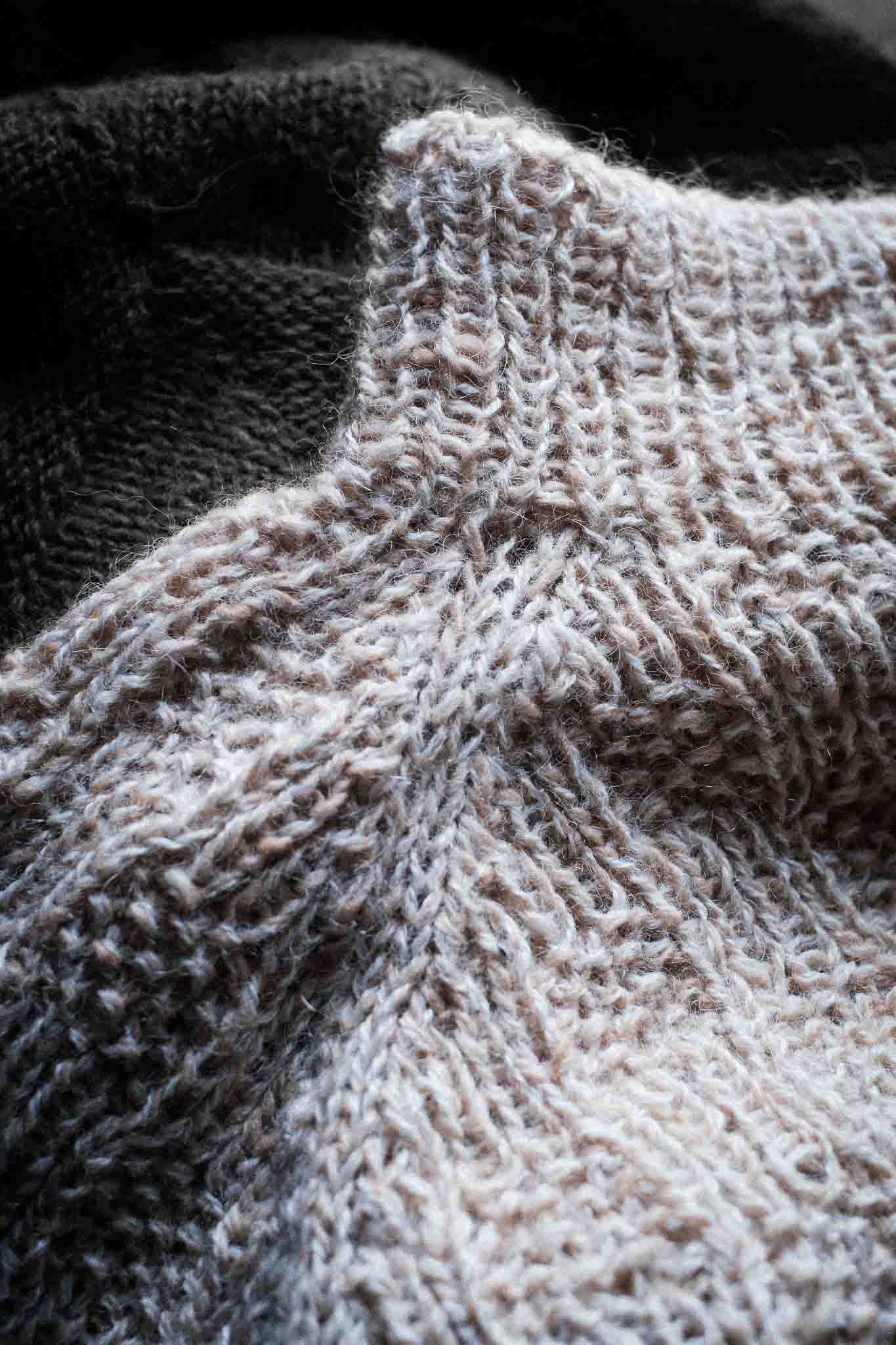 Isager Cauliflower kit tricot Tweed Alpaca 1